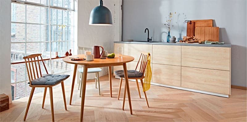 פרקט למטבח מסוג פישבון